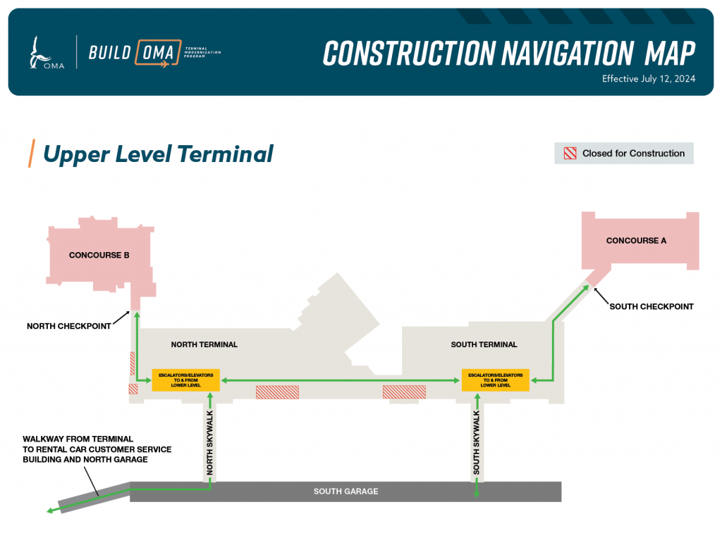 Build OMA Upper Level Terminal | July 12, 2024