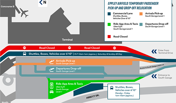 OMA Passenger Pick-up/Drop-off | September 16, 2024