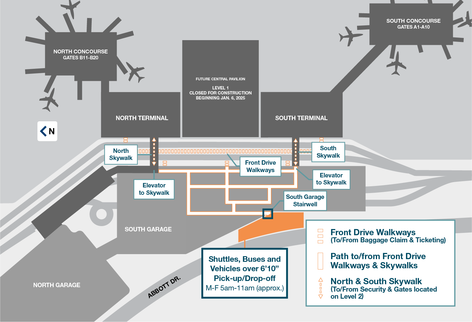 Build OMA 5am-11am Commercial Pick-up/Drop-off